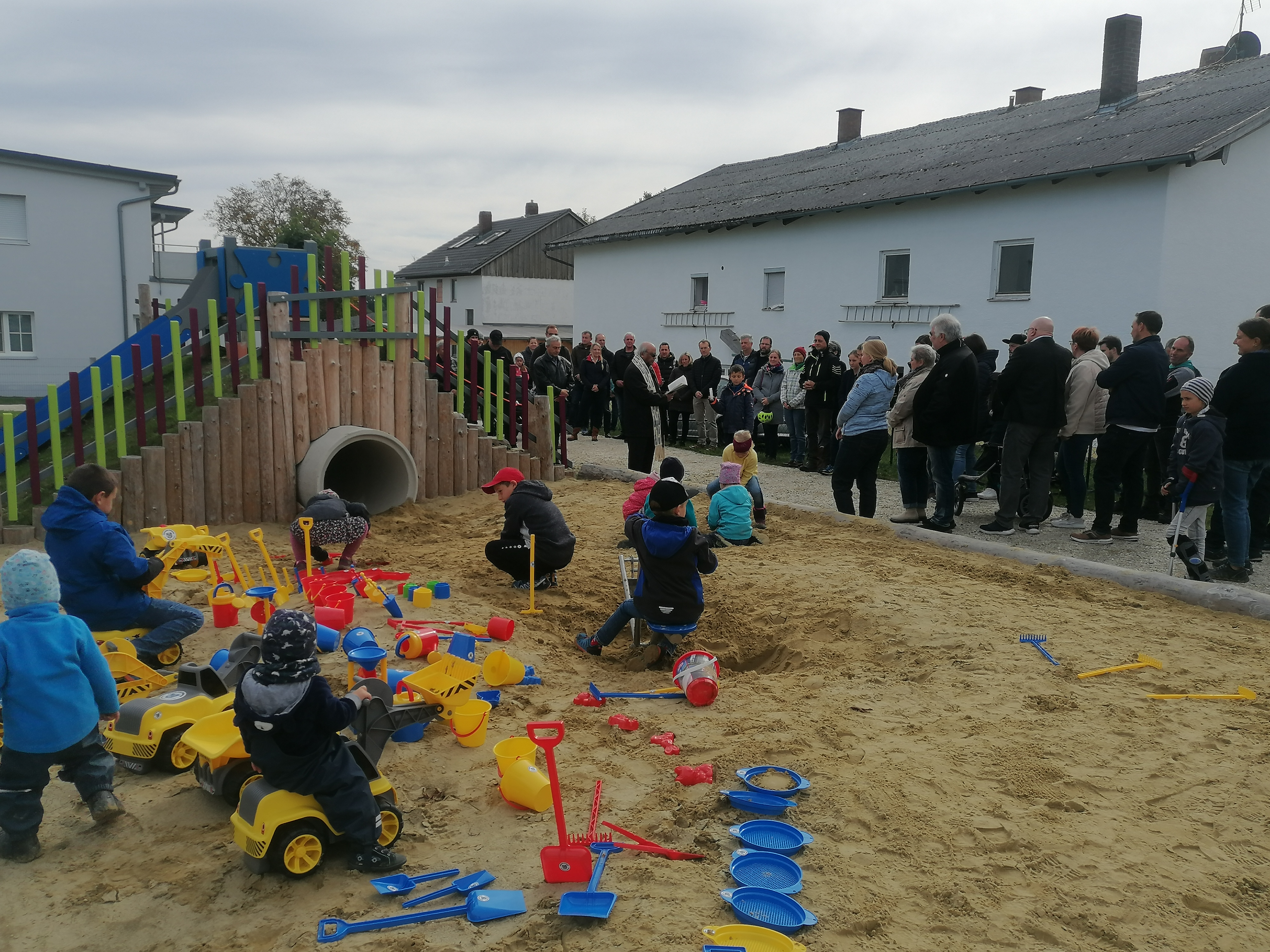 Spielplatz in Magersdorf wurde eingeweiht