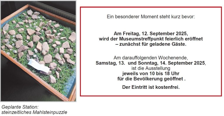 steinzeitliches Mahlsteinpuzzle