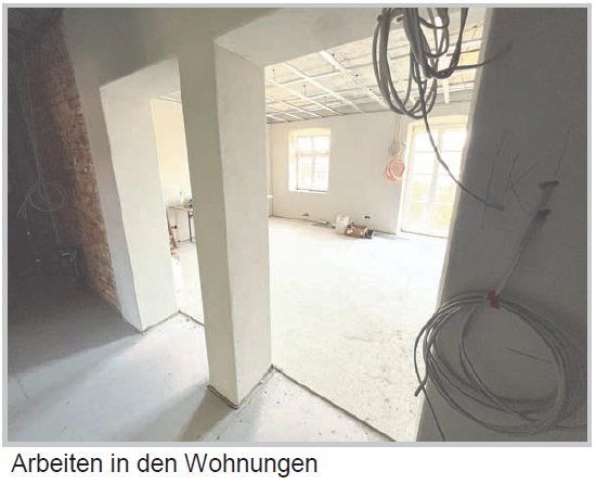 Wohnungsausbau - Sanierung Südflügel Kloster Johannesbrunn